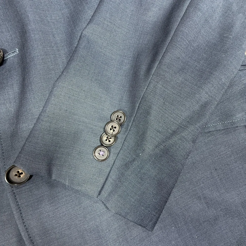 Ted Baker Blazer‎ Mens 42L Blue Endurance Jarrett SPJ 100% Wool Two Button